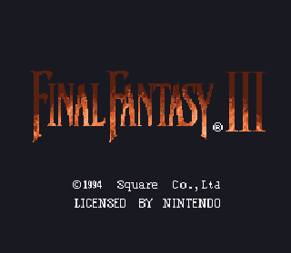 Screenshot Thumbnail / Media File 1 for Final Fantasy III (USA) (Rev 1) [Hack by SageAcrin v1.06] (Evil Type)